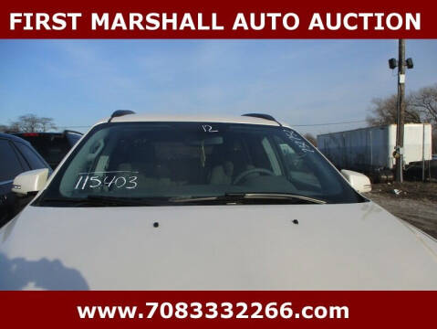 2012 Chevrolet Traverse for sale at First Marshall Auto Auction in Harvey IL