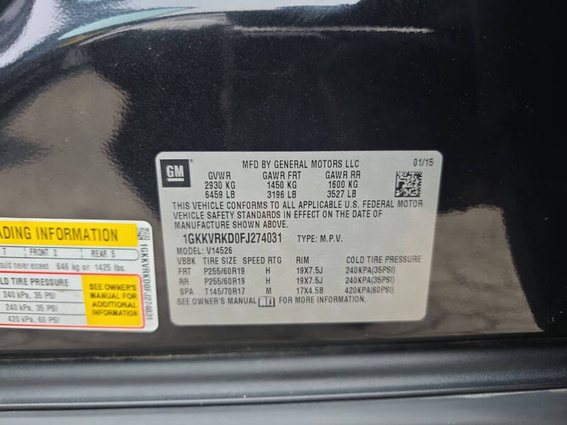 2015 GMC Acadia SLT-1