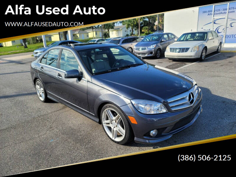 2010 Mercedes-Benz C-Class for sale at Alfa Used Auto in Holly Hill FL