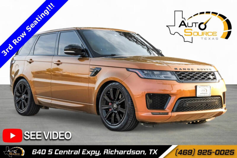 2019 Land Rover Range Rover Sport Supercharged Dynamic