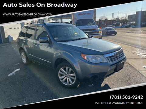 2013 Subaru Forester for sale at Auto Sales on Broadway in Norwood MA