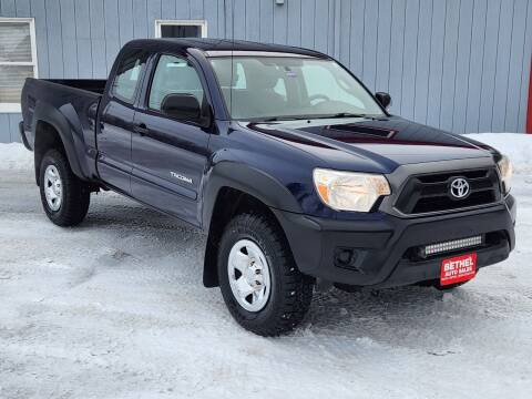2012 Toyota Tacoma for sale at Bethel Auto Sales in Bethel ME