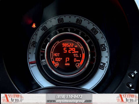 2012 FIAT 500 Lounge