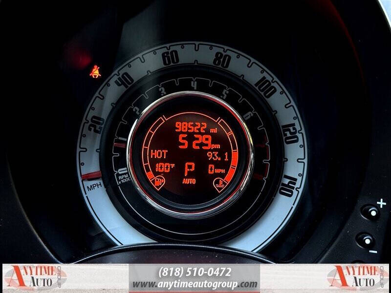 2012 FIAT 500 Lounge