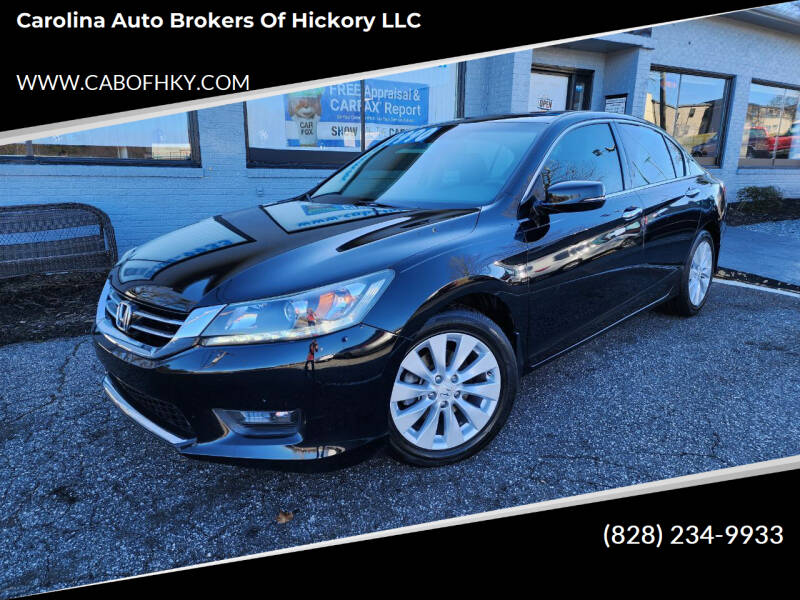 2014 Honda Accord for sale at Carolina Auto Brokers of Hickory LLC in Newton NC