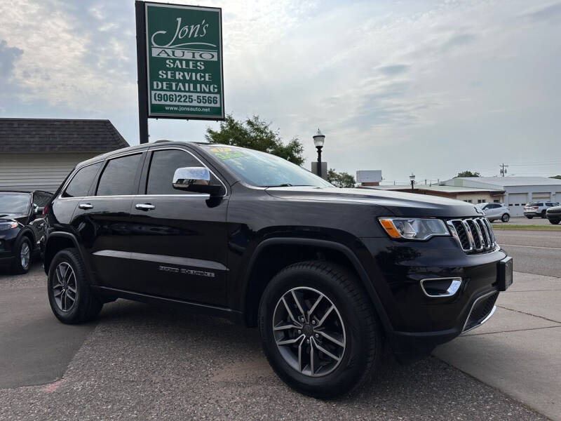 2019 Jeep Grand Cherokee for sale at Jon's Auto in Marquette MI