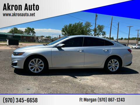 2020 Chevrolet Malibu for sale at Akron Auto - Fort Morgan in Fort Morgan CO