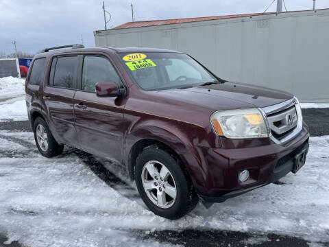 2011 Honda Pilot for sale at VILLAGE AUTO MART LLC in Portage IN