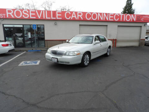 2004 Lincoln Town Car for sale at ROSEVILLE CAR CONNECTION in Roseville CA