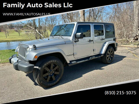 2013 Jeep Wrangler Unlimited for sale at Family Auto Sales llc in Fenton MI