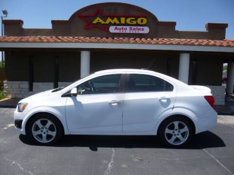 2015 Chevrolet Sonic for sale at AMIGO AUTO SALES in Kingsville TX