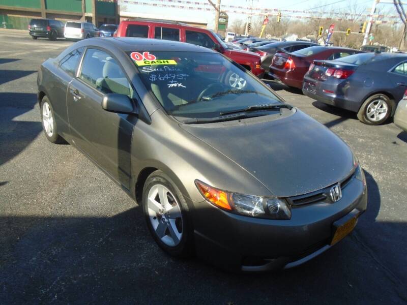 2006 Honda Civic for sale at River City Auto Sales in Cottage Hills IL