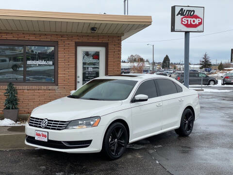 2013 Volkswagen Passat for sale at Auto Stop in Blackfoot ID