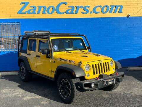 2015 Jeep Wrangler Unlimited for sale at Zano Cars in Tucson AZ