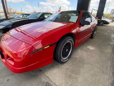 1988 Pontiac Fiero for sale at Buy-Fast Autos in Houston TX