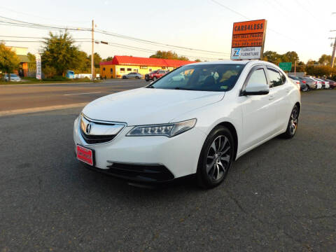 2016 Acura TLX for sale at Cars 4 Less in Manassas VA