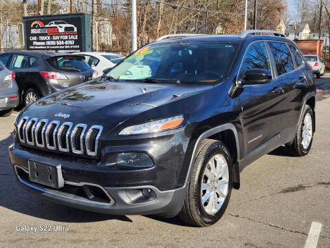 2016 Jeep Cherokee for sale at United Auto Sales & Service Inc in Leominster MA