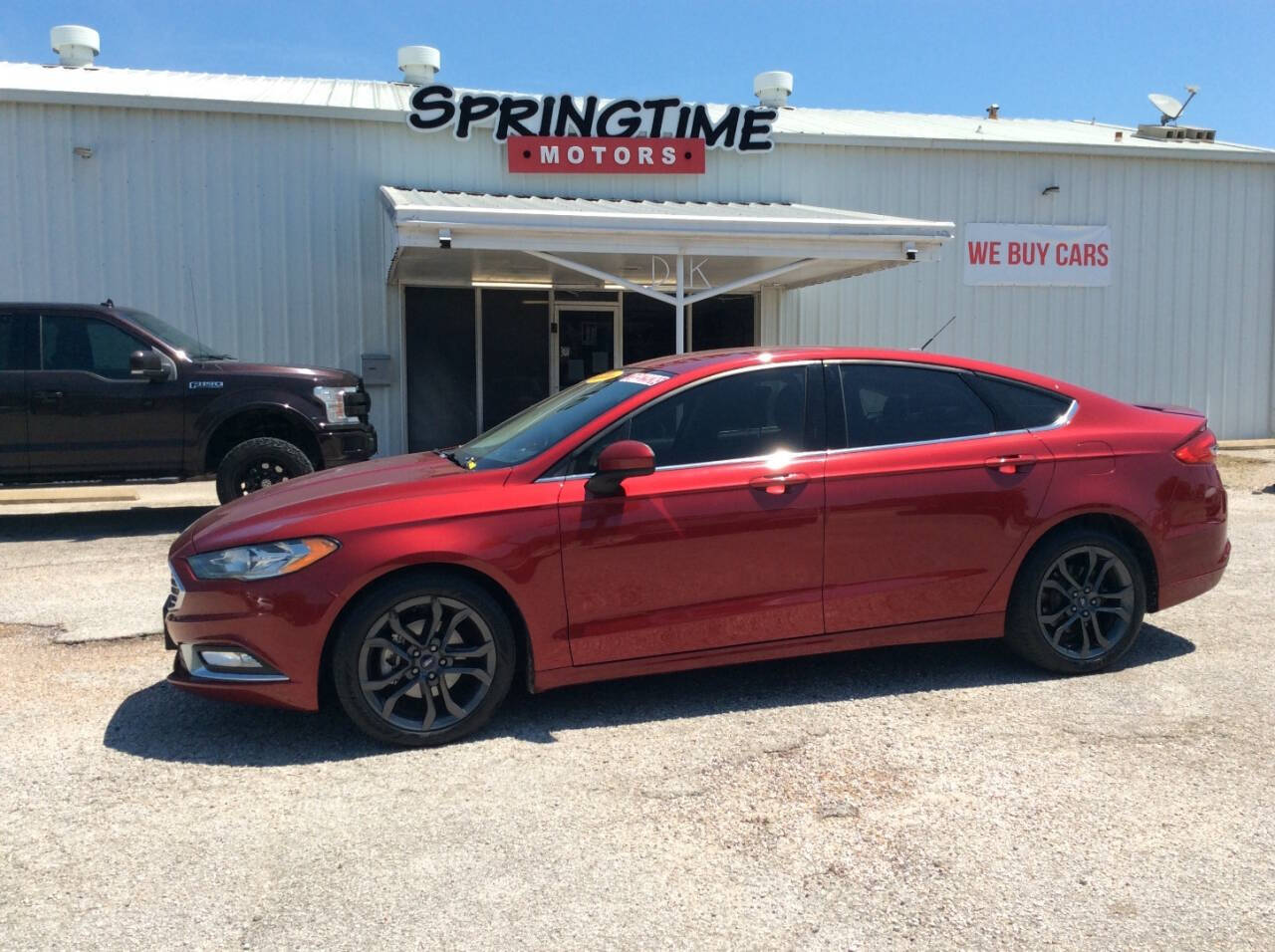 2018 Ford Fusion for sale at SPRINGTIME MOTORS in Huntsville, TX