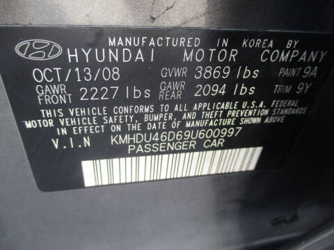 2009 Hyundai Elantra SE