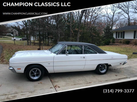 1969 Dodge Dart for sale at CHAMPION CLASSICS LLC in Foristell MO