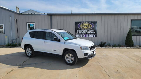 2017 Jeep Compass for sale at BERG AUTO MALL & TRUCKING INC in Beresford SD
