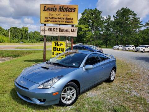 2004 Toyota Celica for sale at Lewis Motors LLC in Deridder LA