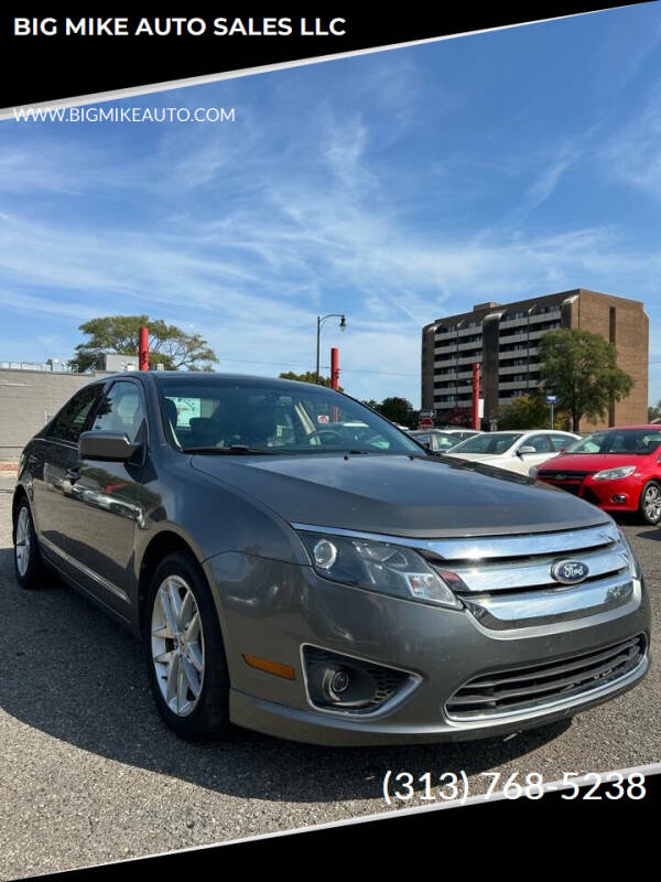 2010 Ford Fusion for sale at BIG MIKE AUTO SALES LLC in Lincoln Park MI