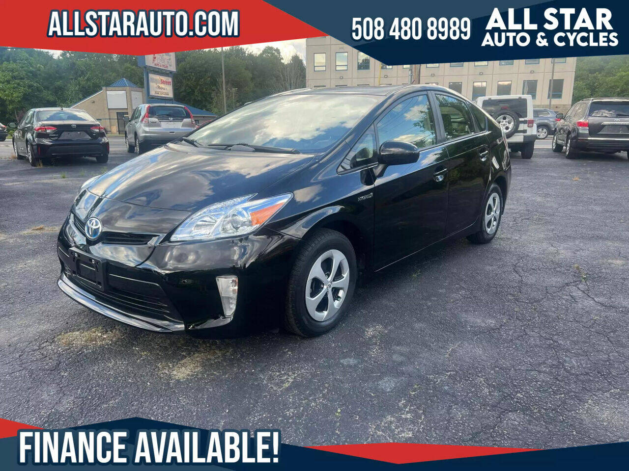 2012 Toyota Prius for sale at All Star Auto  Cycles in Marlborough, MA