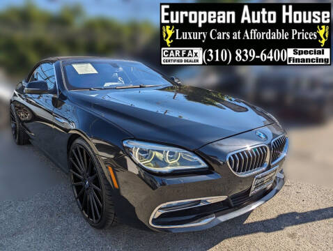 2016 BMW 6 Series for sale at European Auto House in Los Angeles CA