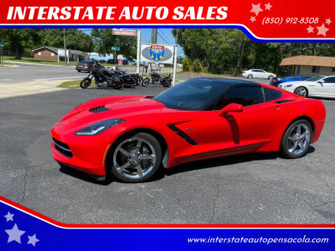 2014 Chevrolet Corvette for sale at INTERSTATE AUTO SALES in Pensacola FL