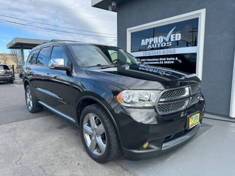 2012 Dodge Durango for sale at Approved Autos in Sacramento CA