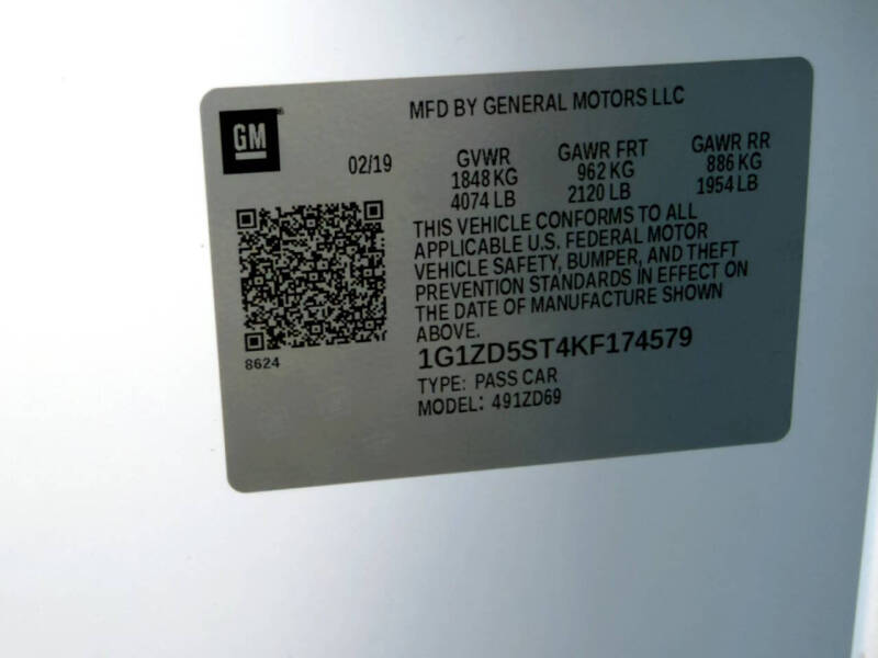 2019 Chevrolet Malibu LT