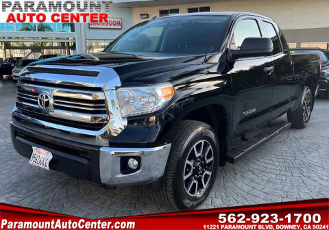 2017 Toyota Tundra for sale at PARAMOUNT AUTO CENTER in Downey CA