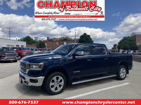 2022 RAM 1500 for sale at CHAMPION CHRYSLER CENTER in Rockwell City IA