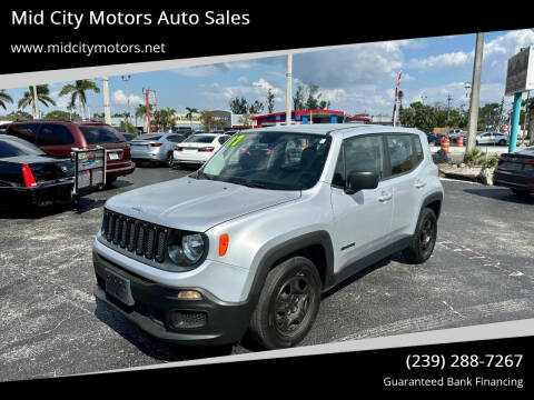 2017 Jeep Renegade for sale at Mid City Motors Auto Sales in Fort Myers FL