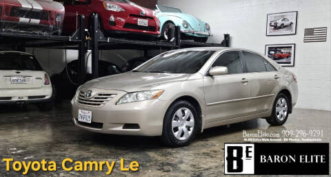 2009 Toyota Camry for sale at Baron Elite in Upland CA