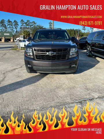 2018 Chevrolet Tahoe for sale at Gralin Hampton Auto Sales in Summerville SC
