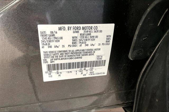2016 Ford Edge Titanium