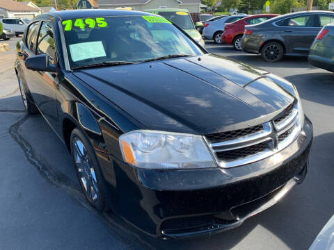 2014 Dodge Avenger for sale at DISCOVER AUTO SALES in Racine WI