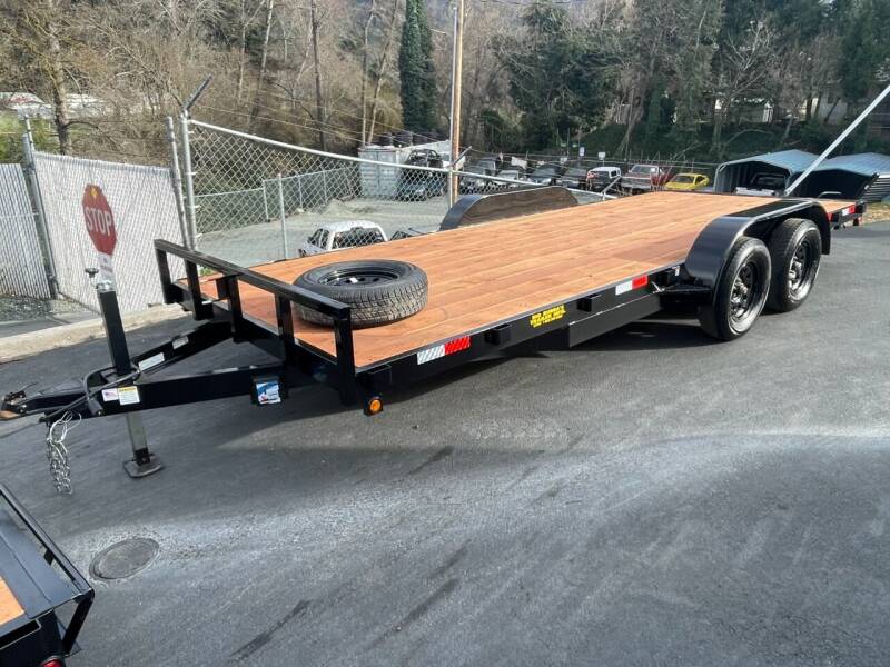 2022 Big Bubba's 7x18 Car Trailer for sale at 3 BOYS CLASSIC TOWING and Auto Sales in Grants Pass OR