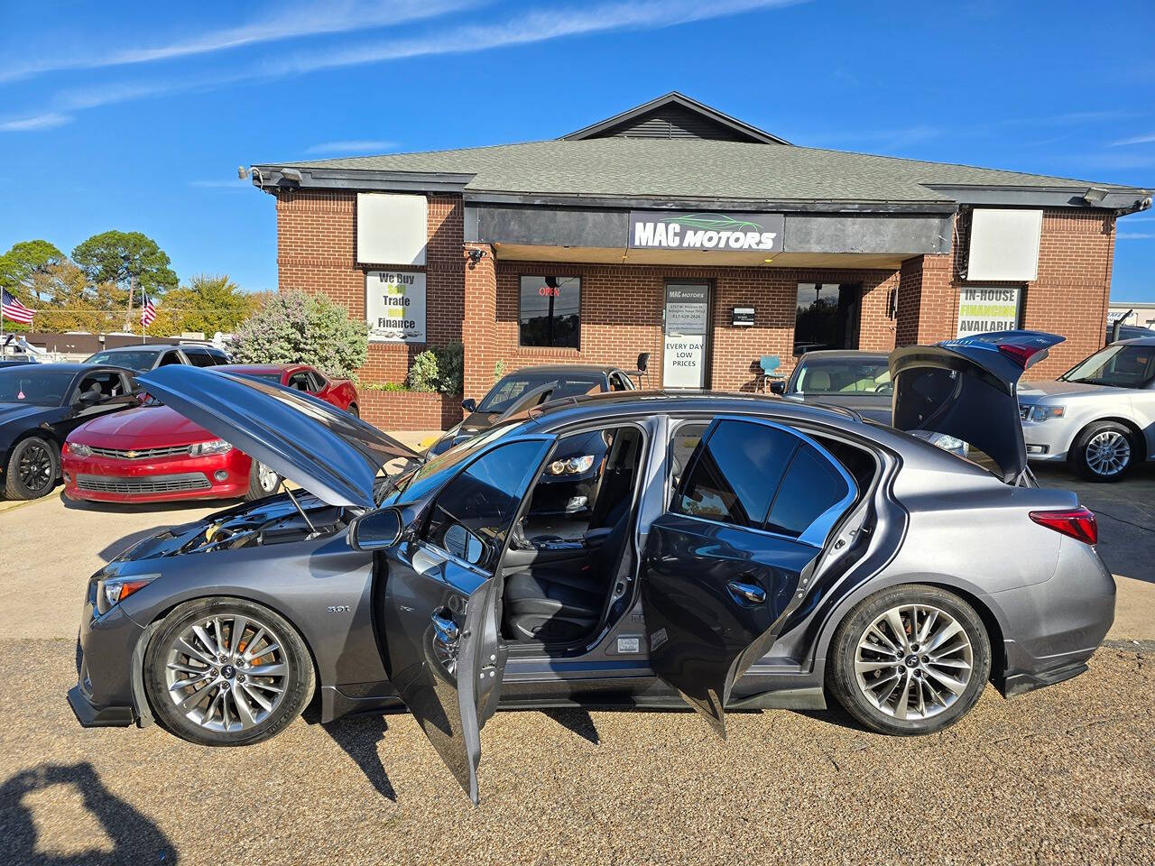 2018 INFINITI Q50 for sale at Mac Motors in Arlington, TX