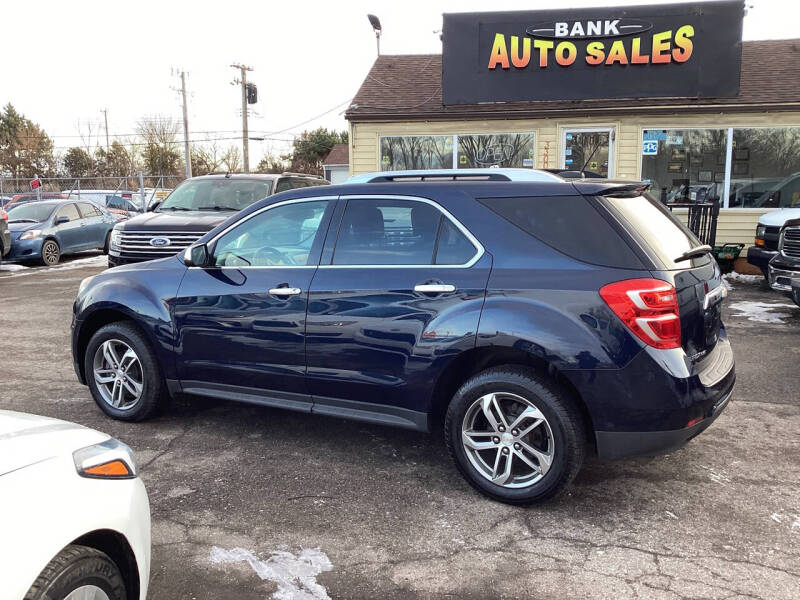 2017 Chevrolet Equinox for sale at BANK AUTO SALES in Wayne MI