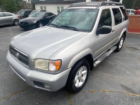 2003 Nissan Pathfinder for sale at Ndow Automotive Group LLC in Griffin GA