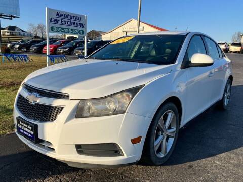 2012 Chevrolet Cruze for sale at Kentucky Car Exchange in Mount Sterling KY