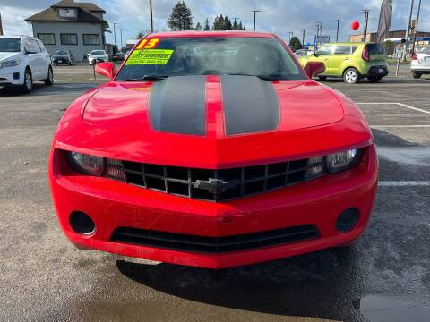 2013 Chevrolet Camaro for sale at Low Price Auto and Truck Sales, LLC in Salem OR