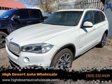 2017 BMW X5 for sale at High Desert Auto Wholesale in Albuquerque NM