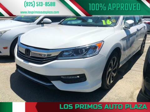 2016 Honda Accord for sale at Los Primos Auto Plaza in Brentwood CA