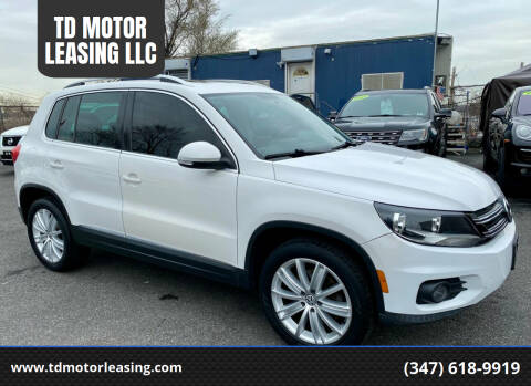 2013 Volkswagen Tiguan for sale at TD MOTOR LEASING LLC in Staten Island NY