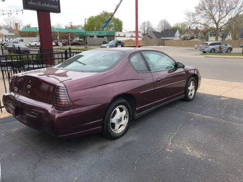 2004 Chevrolet Monte Carlo for sale at Holiday Auto Sales in Grand Rapids MI