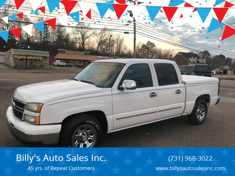 2007 Chevrolet Silverado 1500 Classic for sale at Billy's Auto Sales in Lexington TN